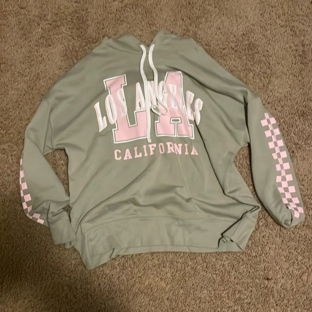 Oversized graphic hoodie